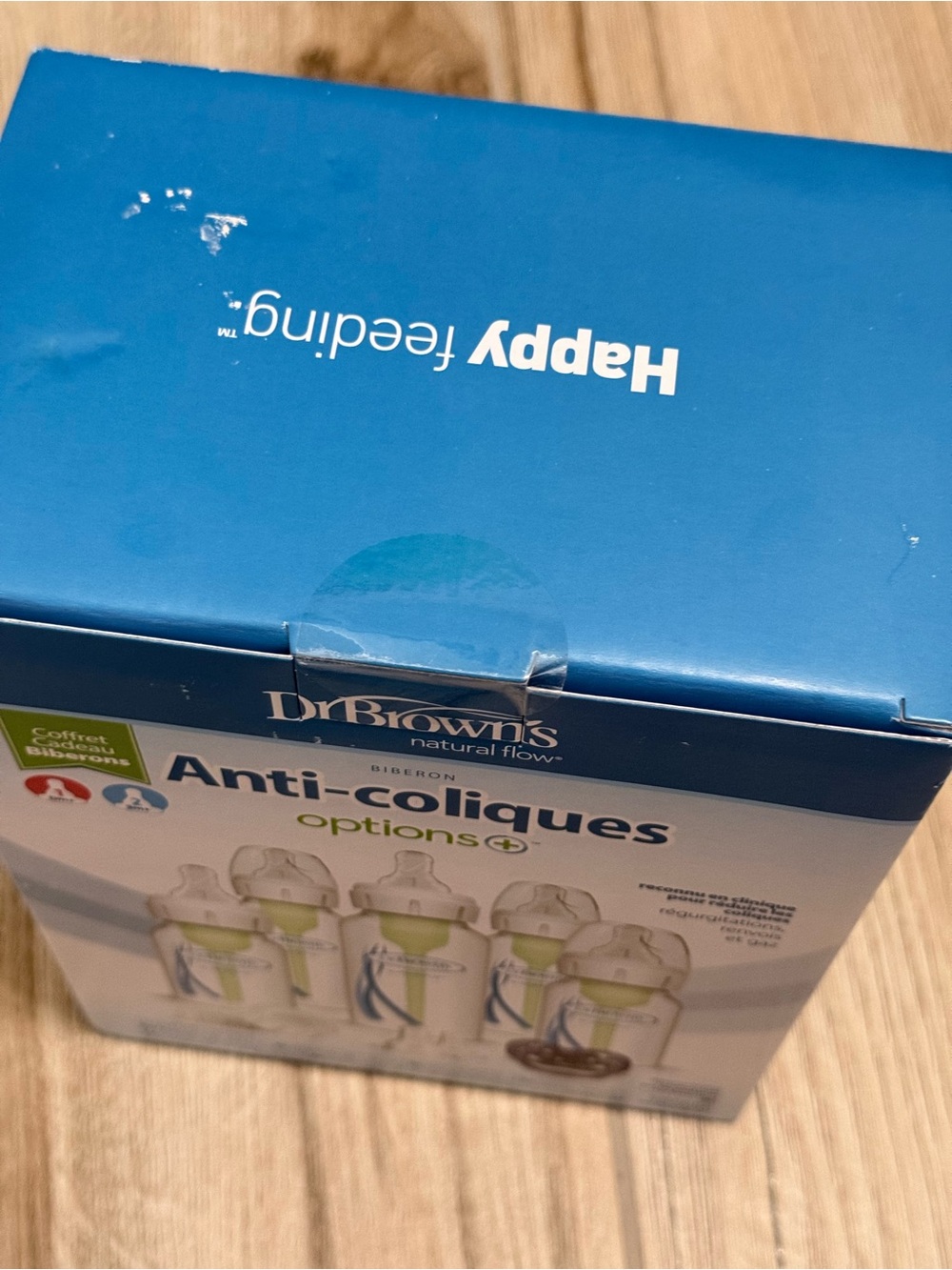 Dr. Brown's Anti-Colic Baby Bottle Gift Set - White/Green - Picture 3 of 4